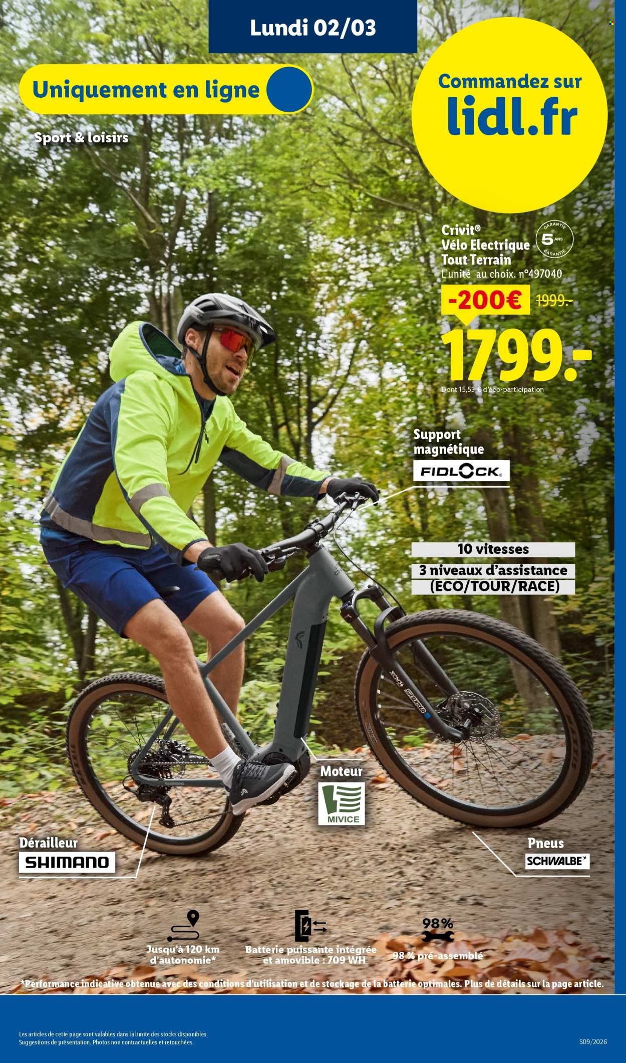 Catalogue LIDL - Les Exclus Web de la semaine