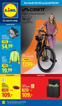 Catalogue LIDL - Les Exclus Web de la semaine