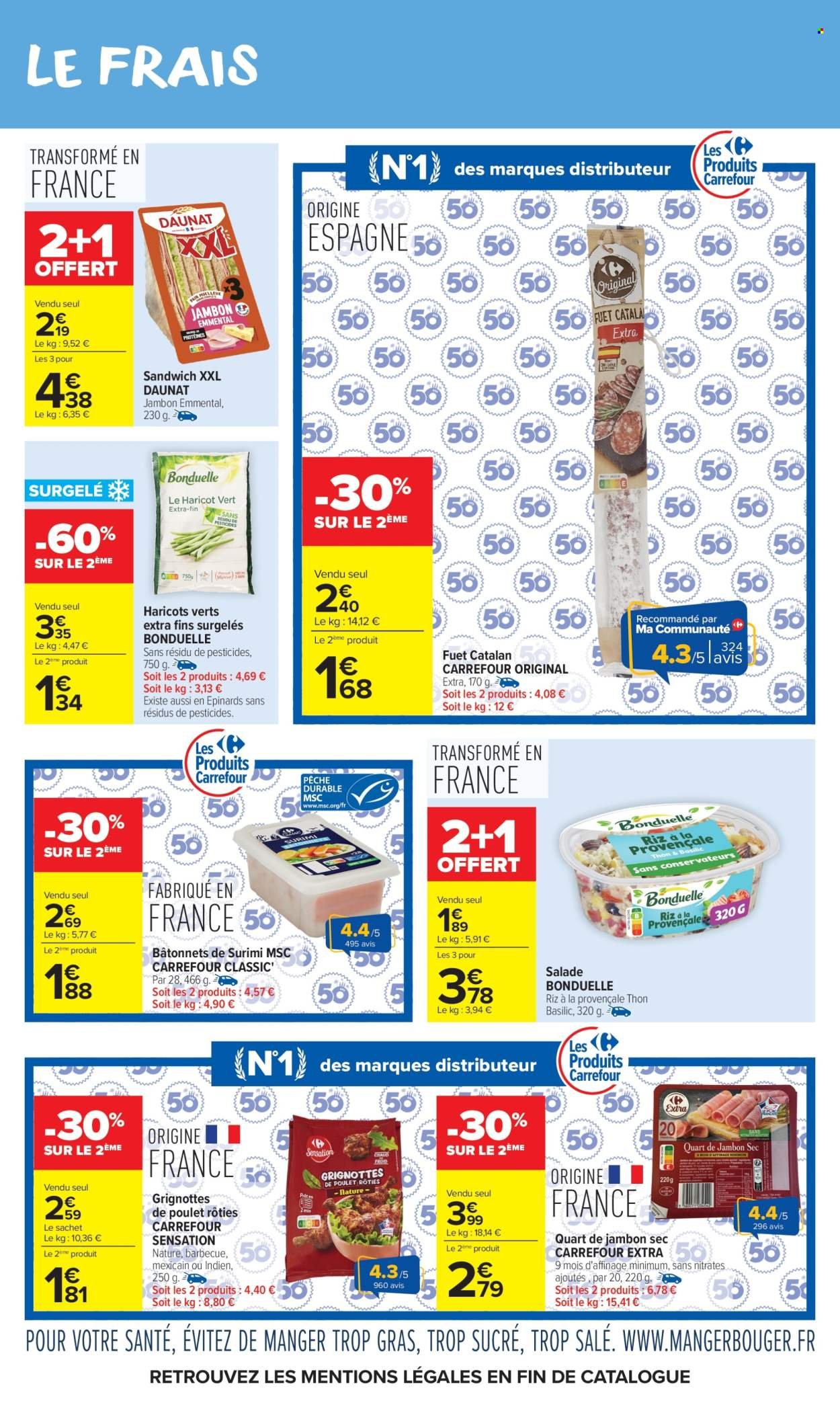Catalogue CARREFOUR MARKET - LE MEILLEUR DU GOUT