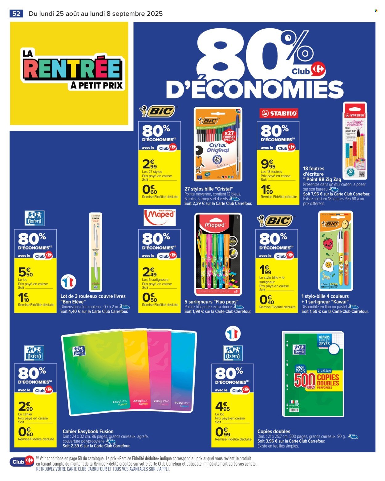 Catalogue CARREFOUR - LE COIN DES ENFANTS (2025-08-25 - 2025-09-08)