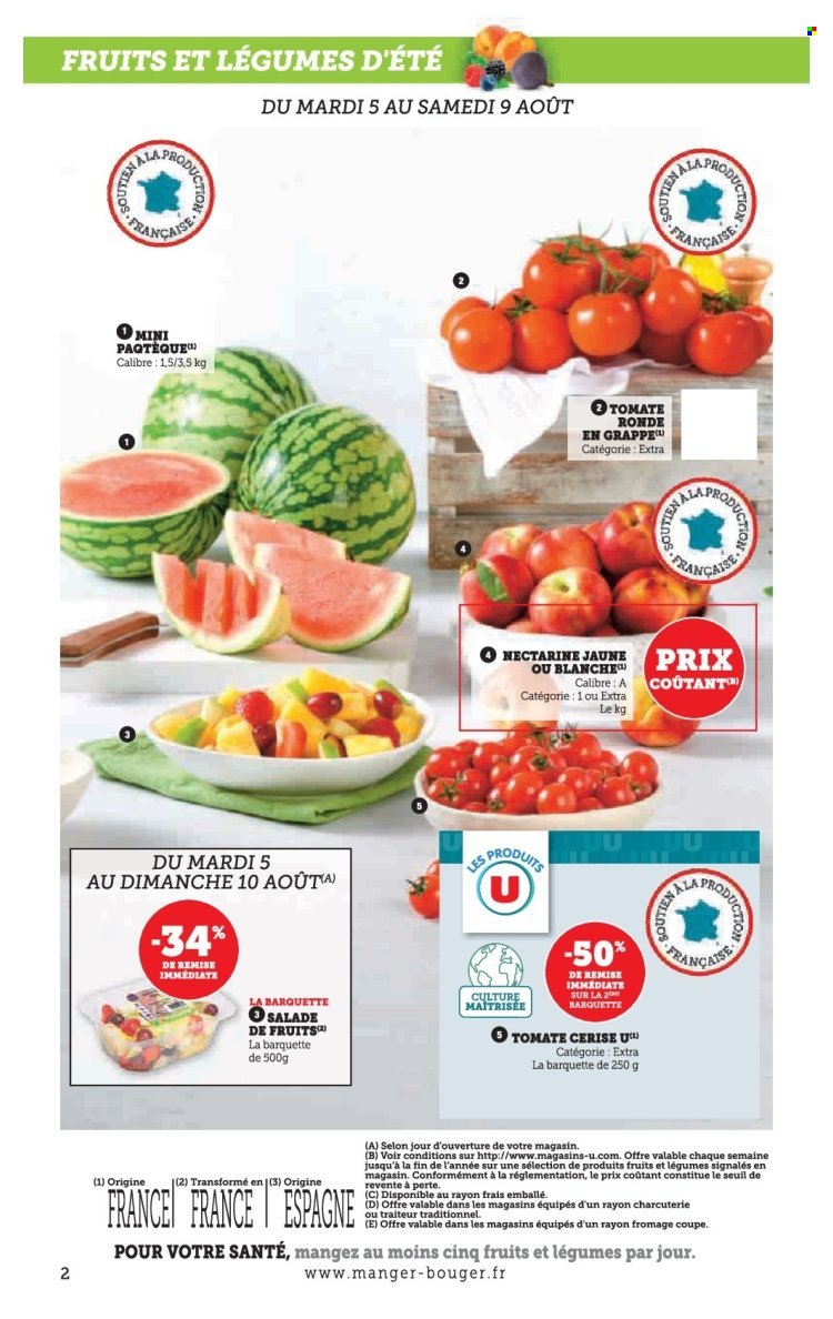 Catalogue SUPER U - Le marché à prix bas ! (2025-08-05 - 2025-08-10)