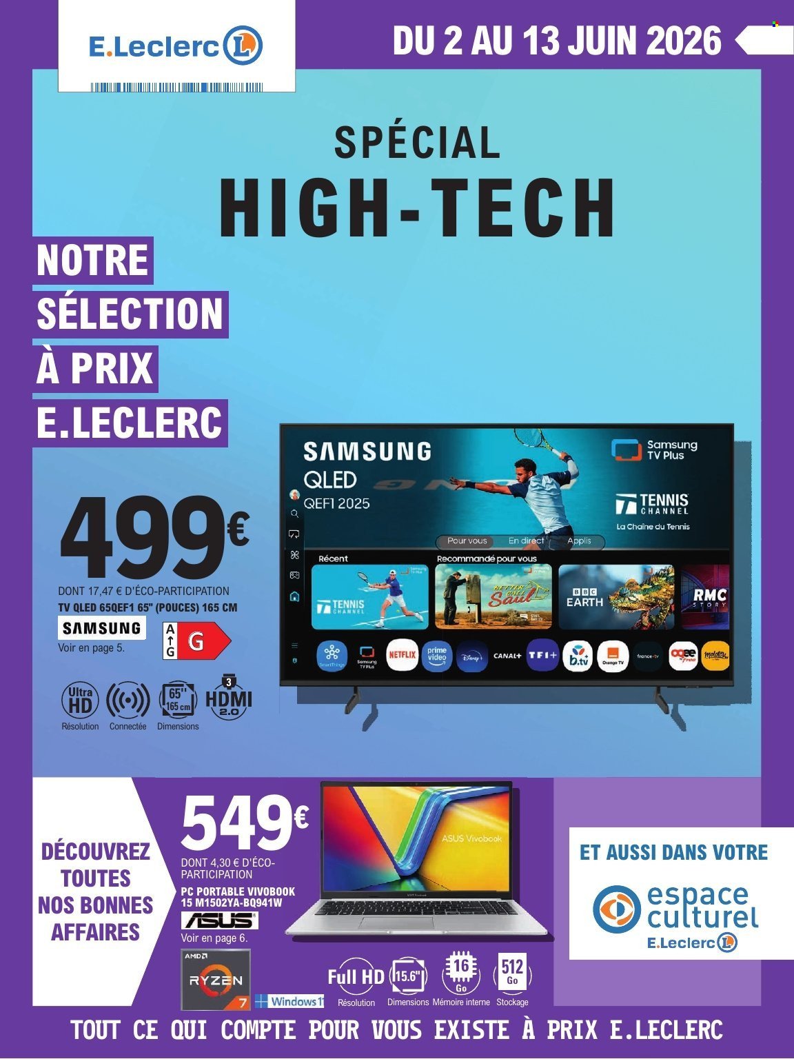 Catalogue E.LECLERC - HIGH-TECH JUIN