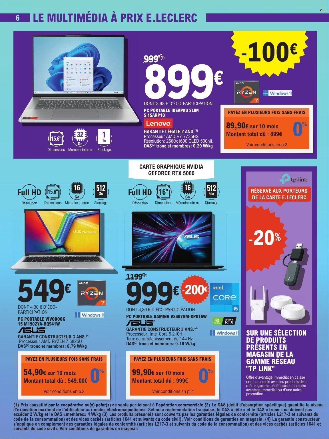 Catalogue E.LECLERC - HIGH-TECH JUIN