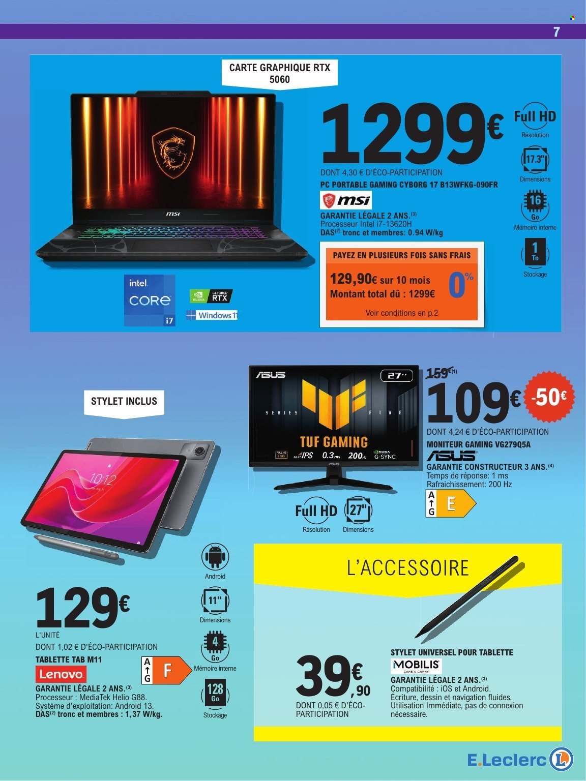 Catalogue E.LECLERC - HIGH-TECH JUIN