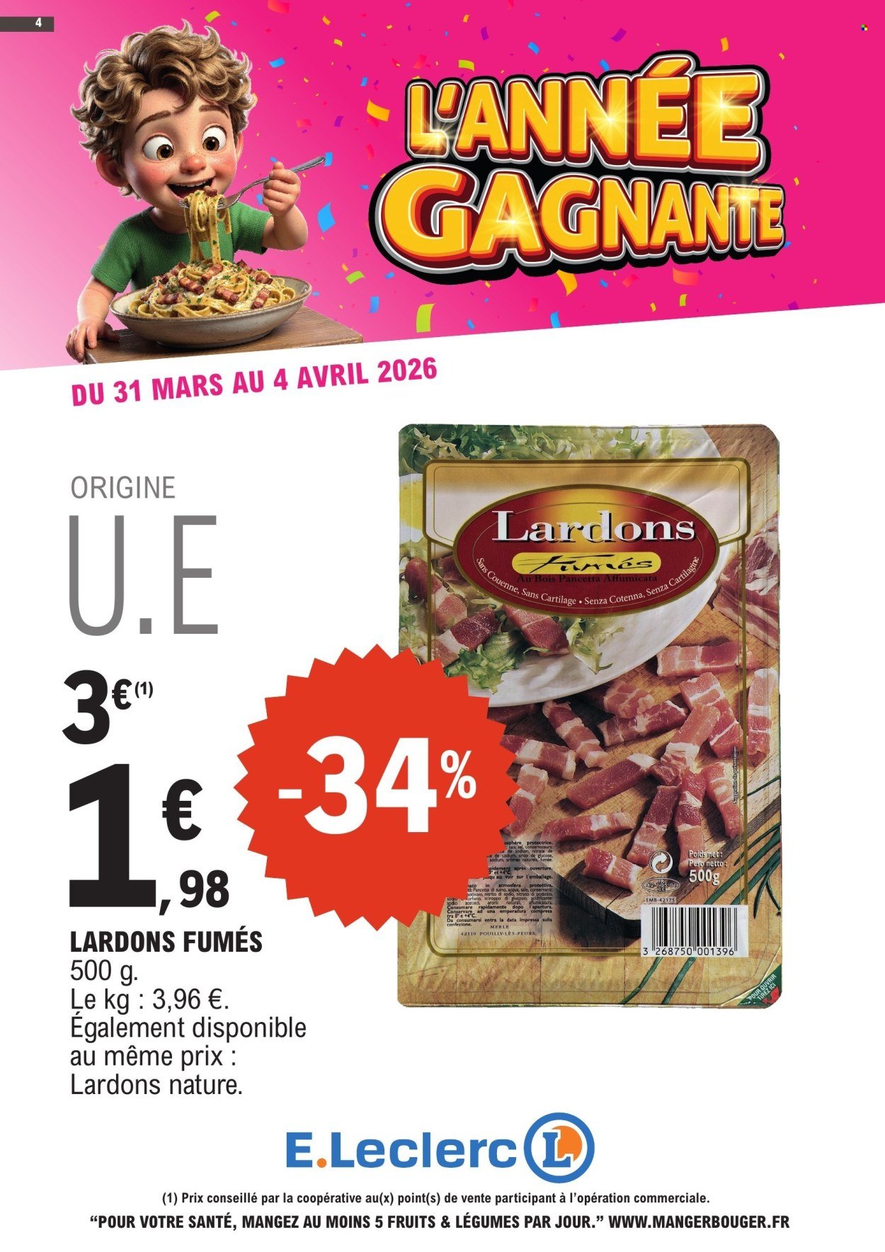 Catalogue E.LECLERC - Temps fort