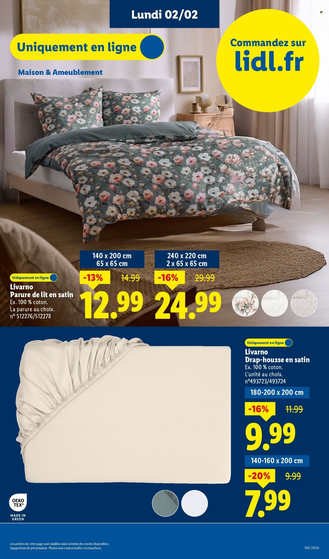 Catalogue LIDL - Les exclus web de la semaine