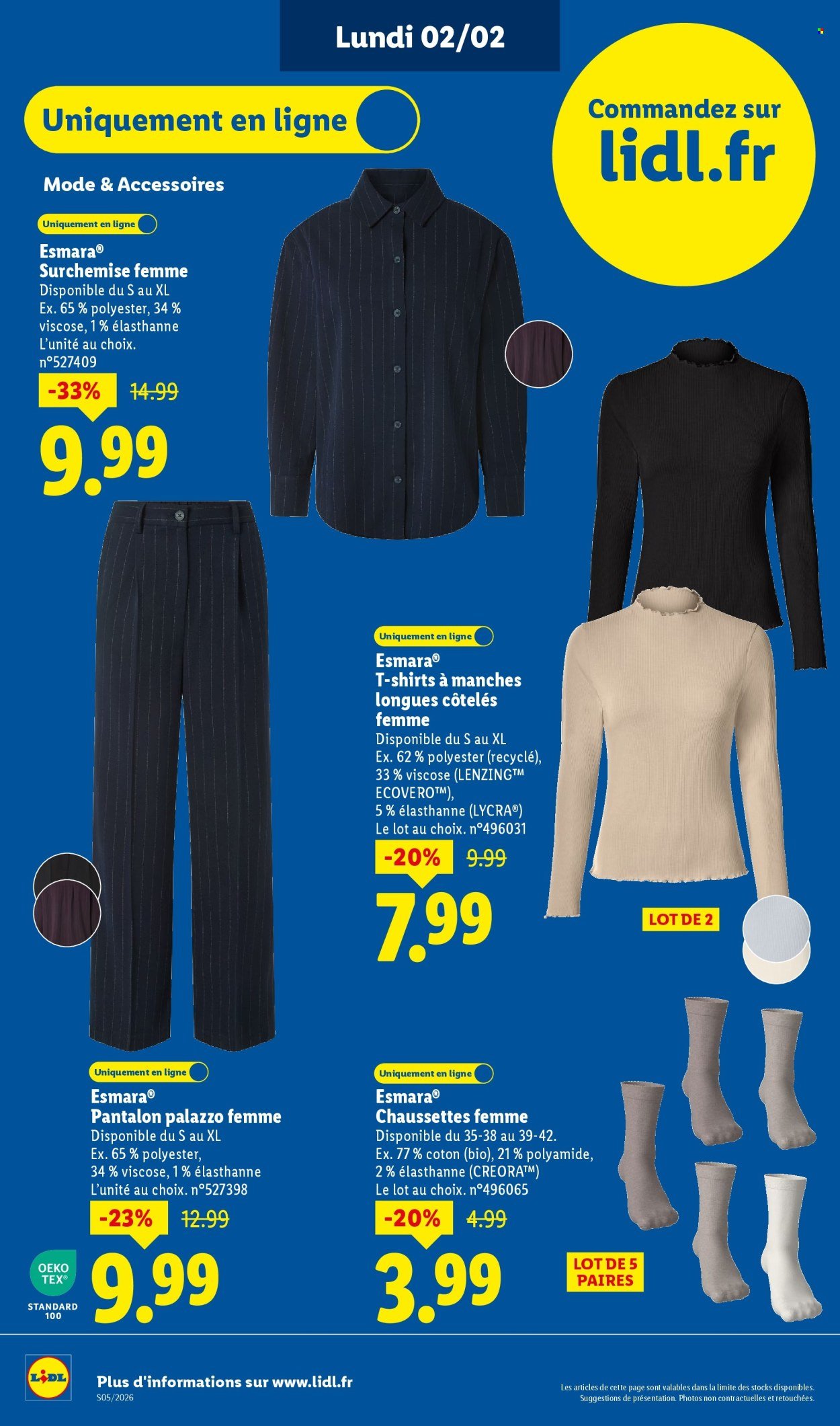 Catalogue LIDL - Les exclus web de la semaine