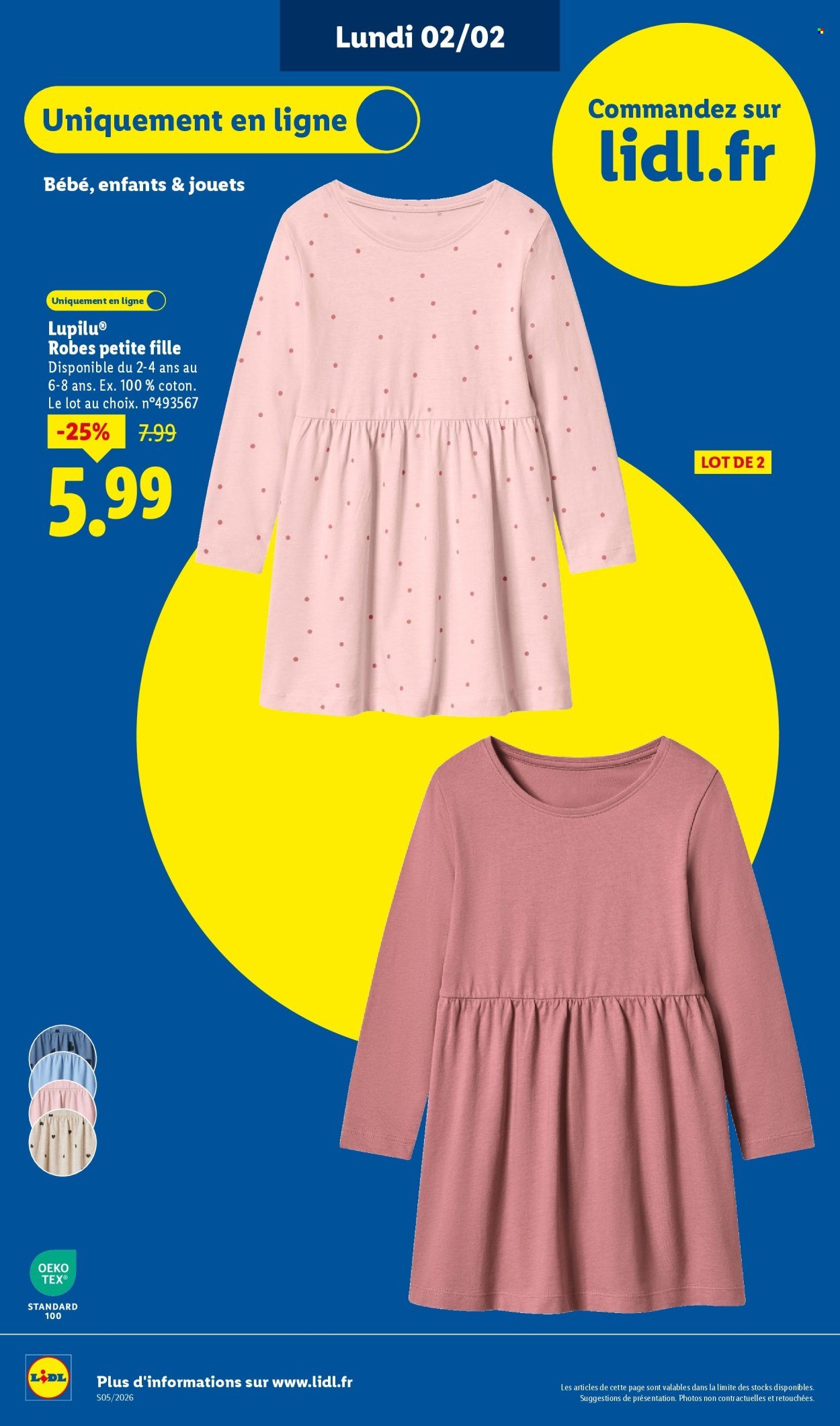 Catalogue LIDL - Les exclus web de la semaine