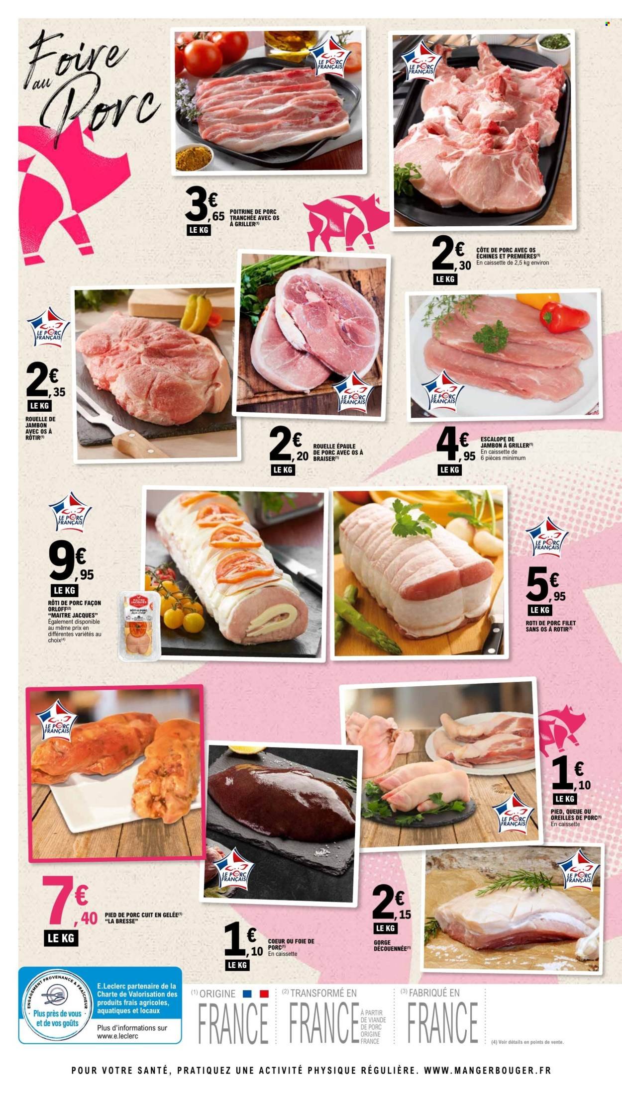 Catalogue E.LECLERC - Foire au porc