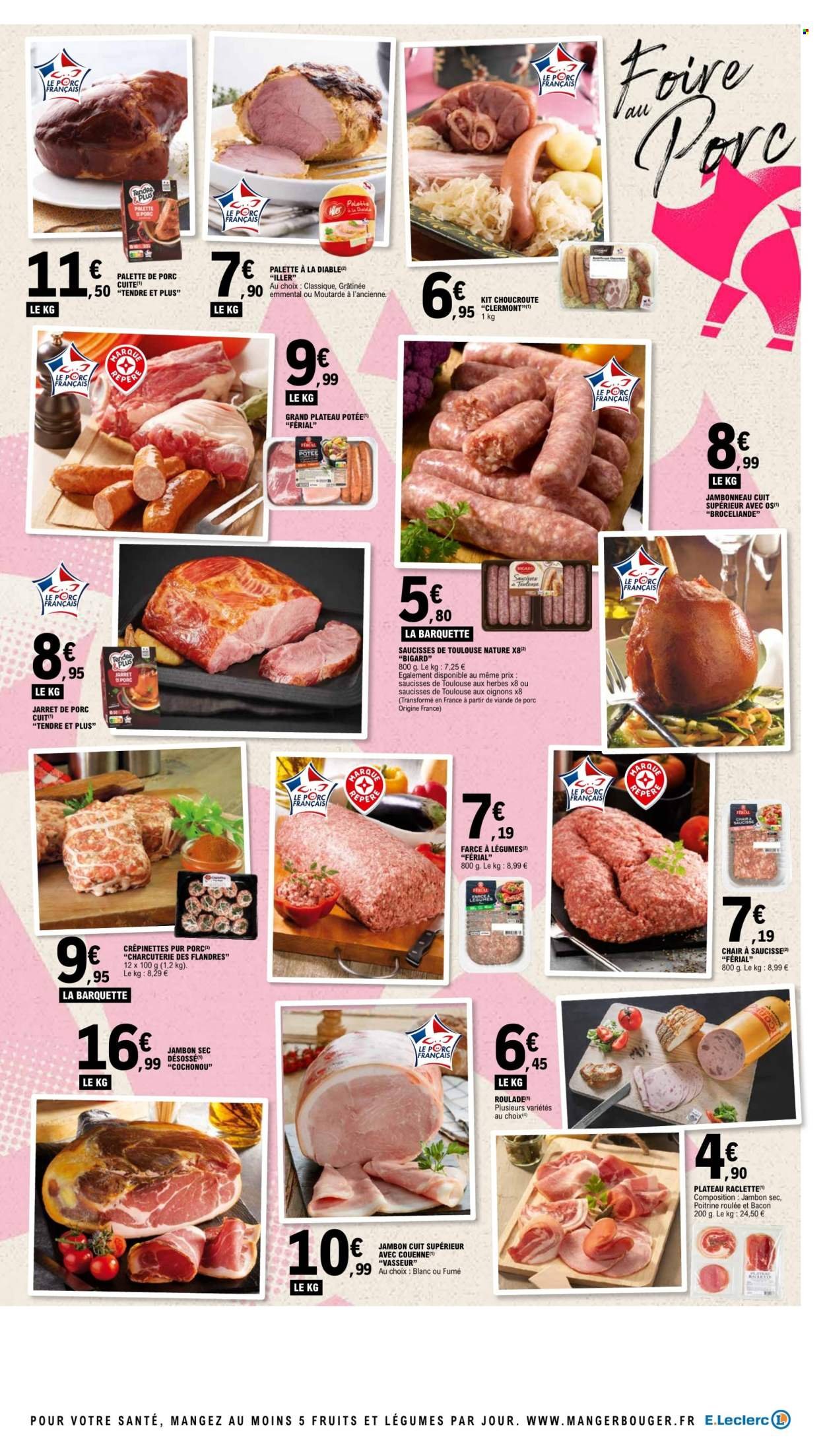 Catalogue E.LECLERC - Foire au porc