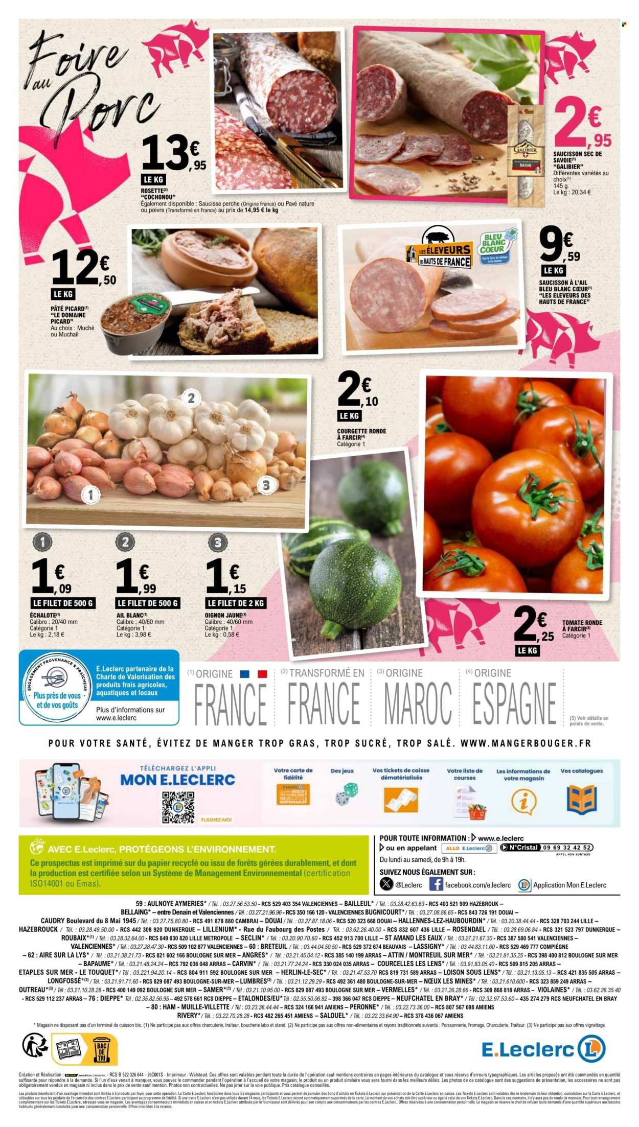Catalogue E.LECLERC - Foire au porc