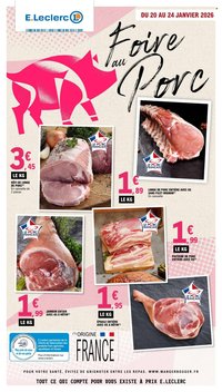 Catalogue E.LECLERC - Foire au porc