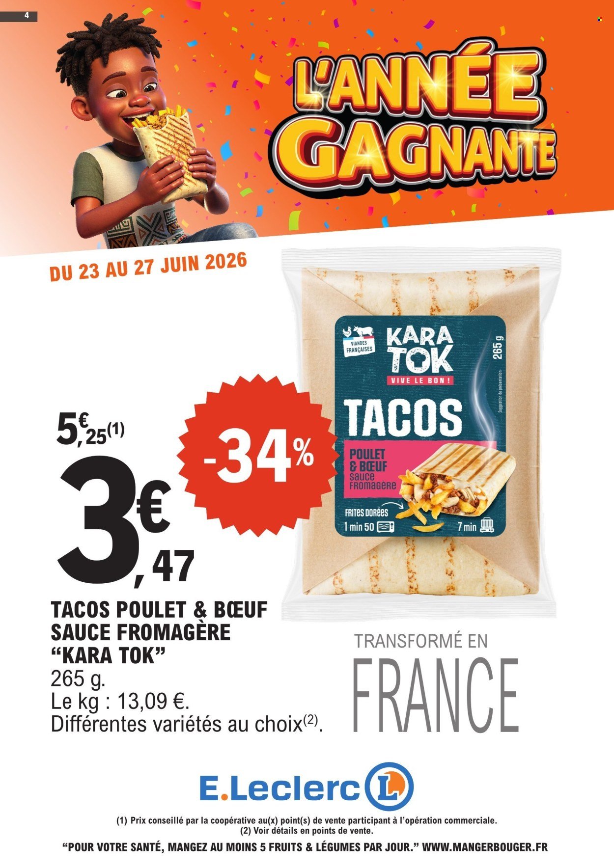 Catalogue E.LECLERC - Temps fort