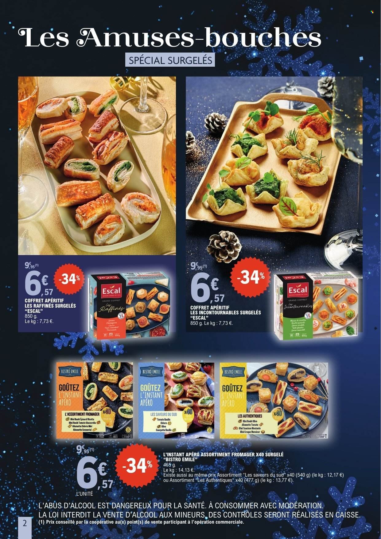 Catalogue E.LECLERC - SURGELES FESTIFS (2025-11-18 - 2025-12-24)