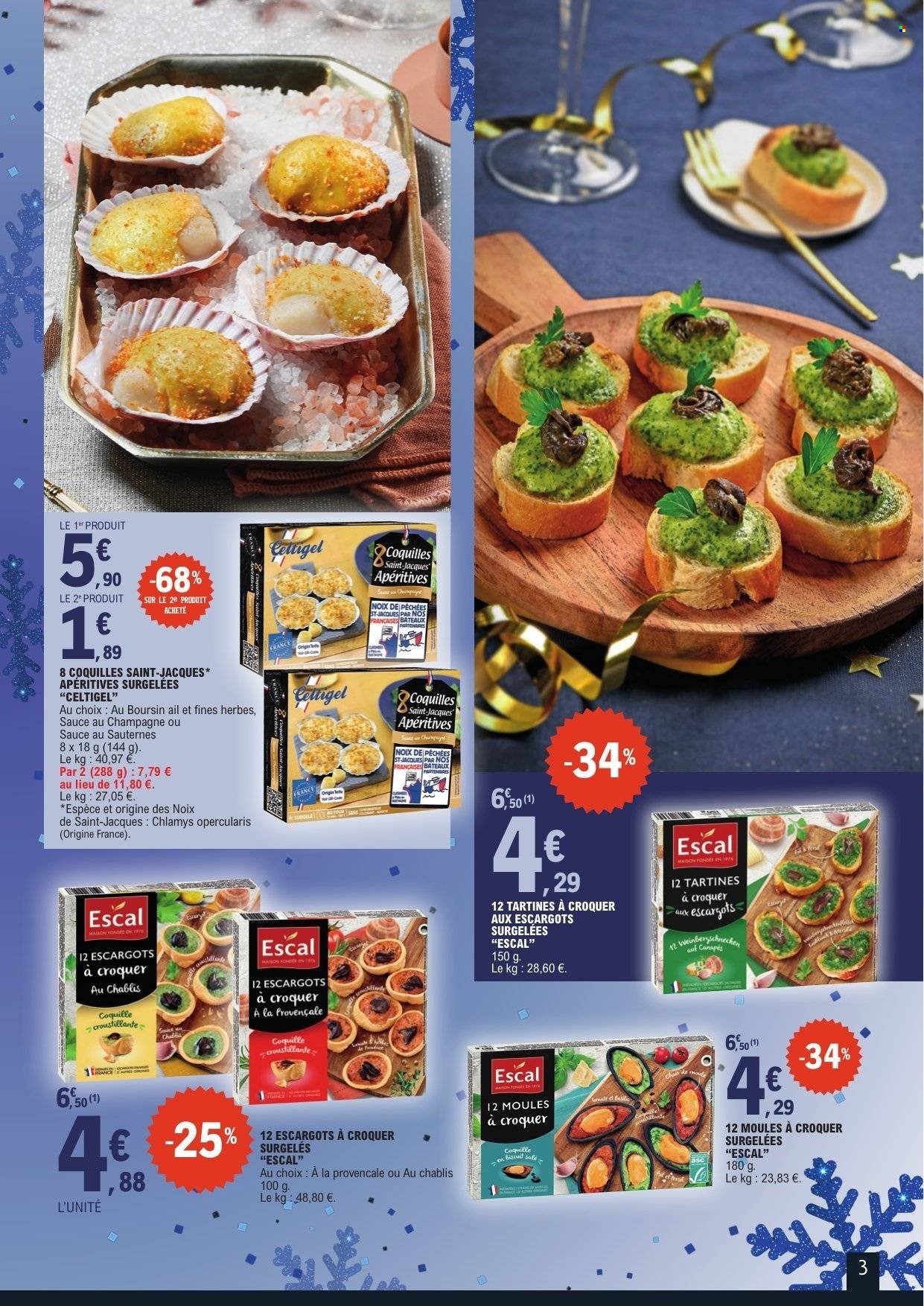 Catalogue E.LECLERC - SURGELES FESTIFS (2025-11-18 - 2025-12-24)