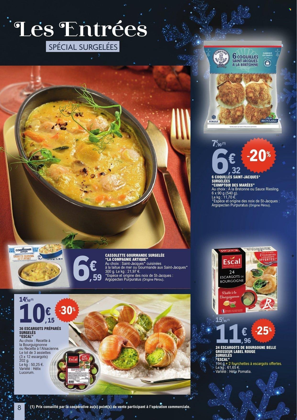 Catalogue E.LECLERC - SURGELES FESTIFS (2025-11-18 - 2025-12-24)