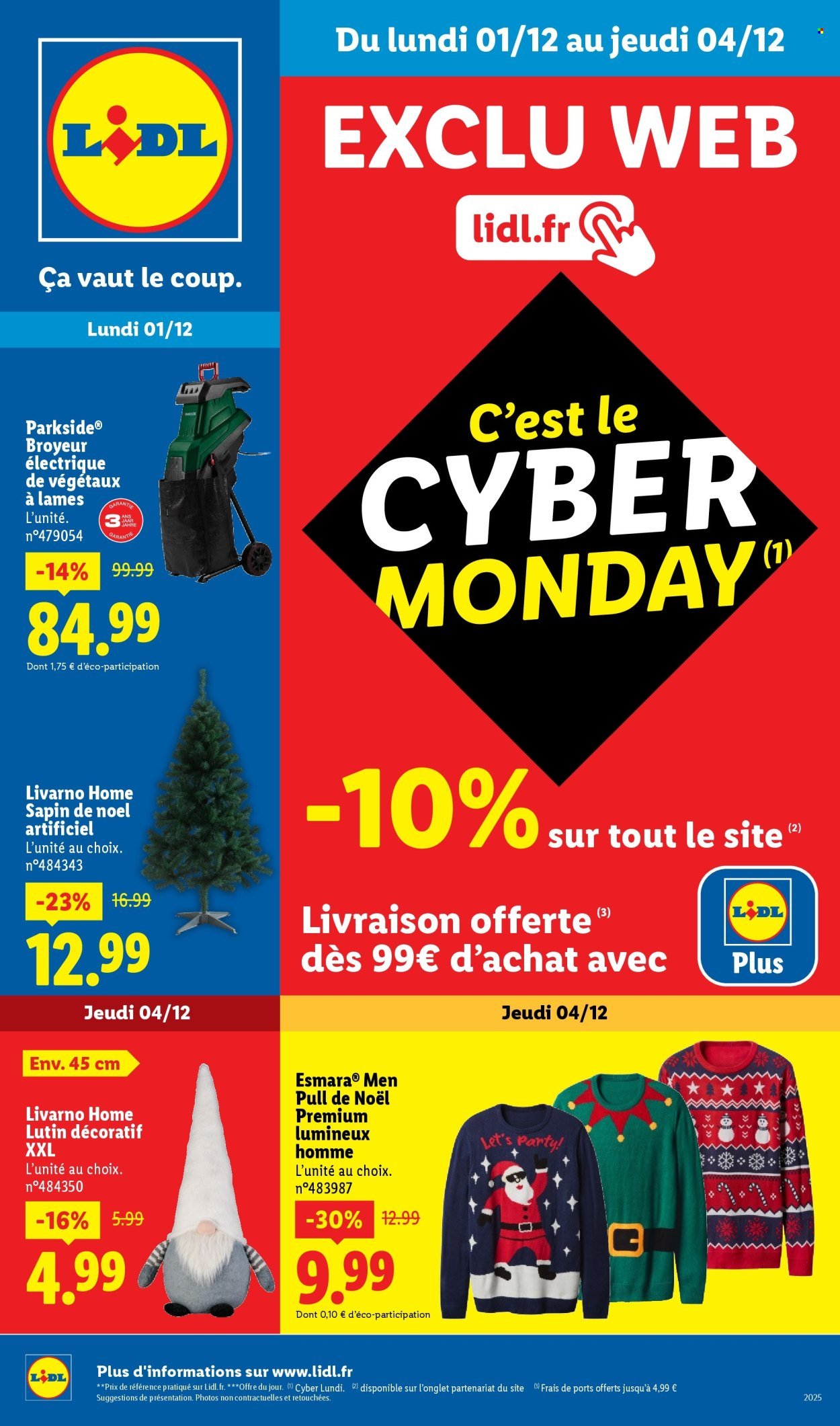 Catalogue LIDL - Les bonnes affaires Exclu Web