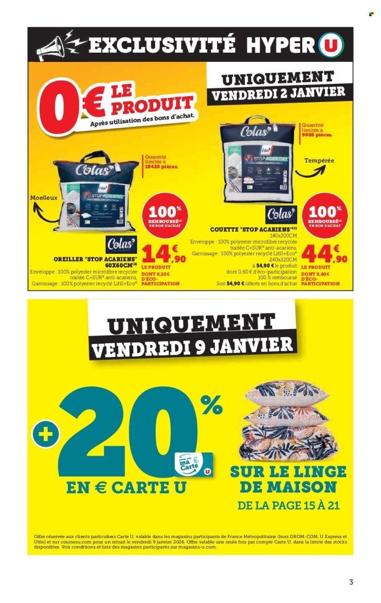 Catalogue HYPER U - Le blanc