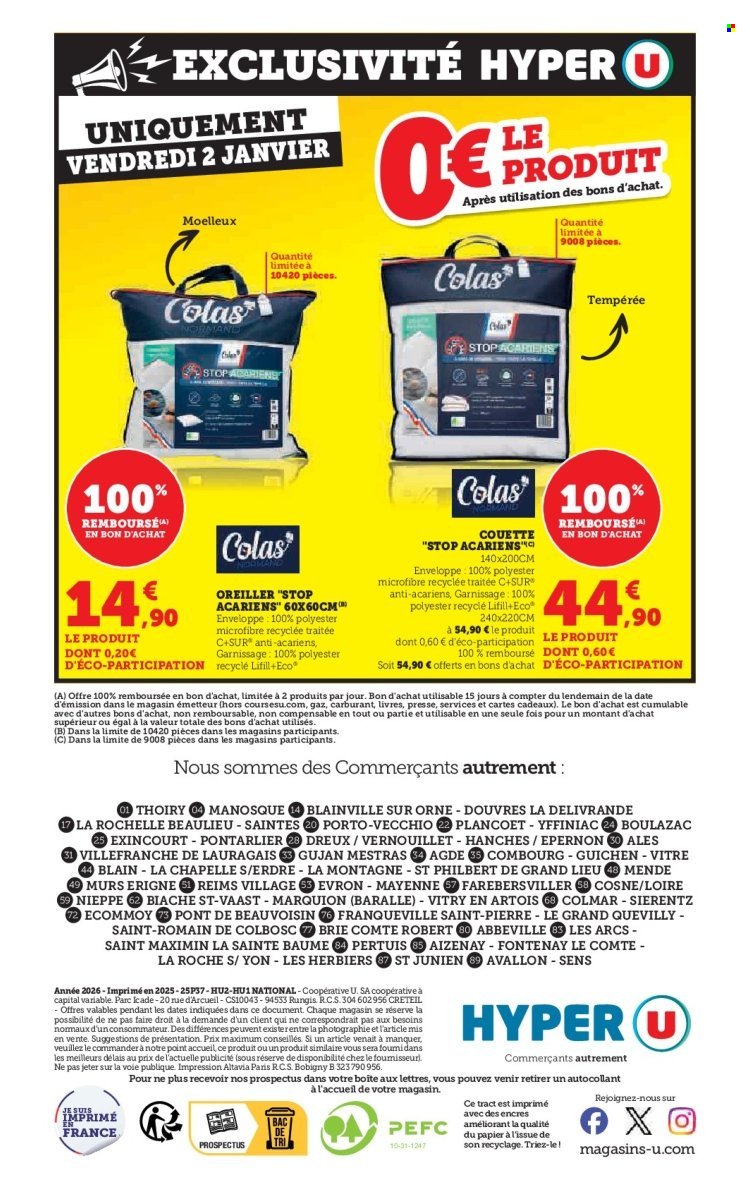 Catalogue HYPER U - Le blanc