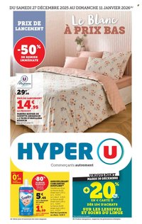 Catalogue HYPER U - Le blanc
