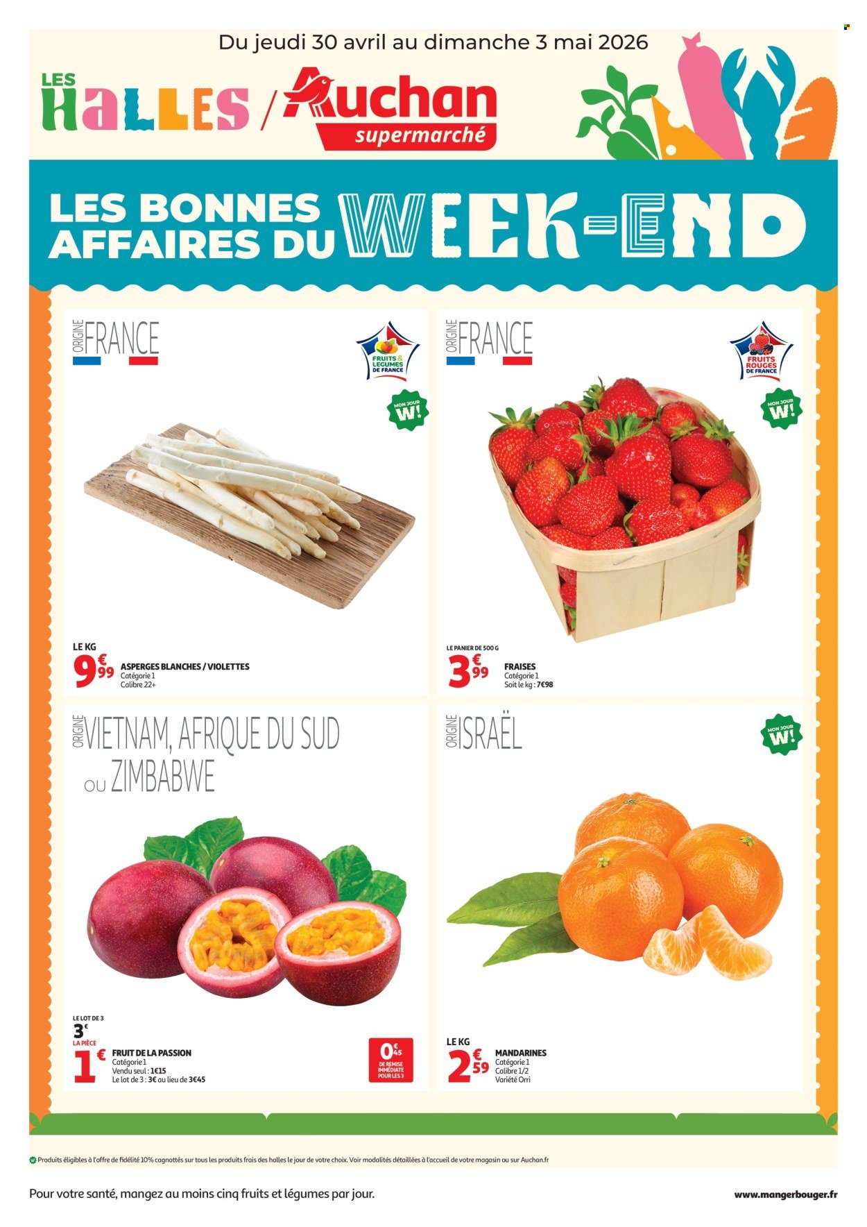 Catalogue AUCHAN - Les bons plans du week-end dans votre super !