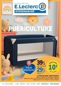 Catalogue E.LECLERC - Du mardi 10 mars 2026