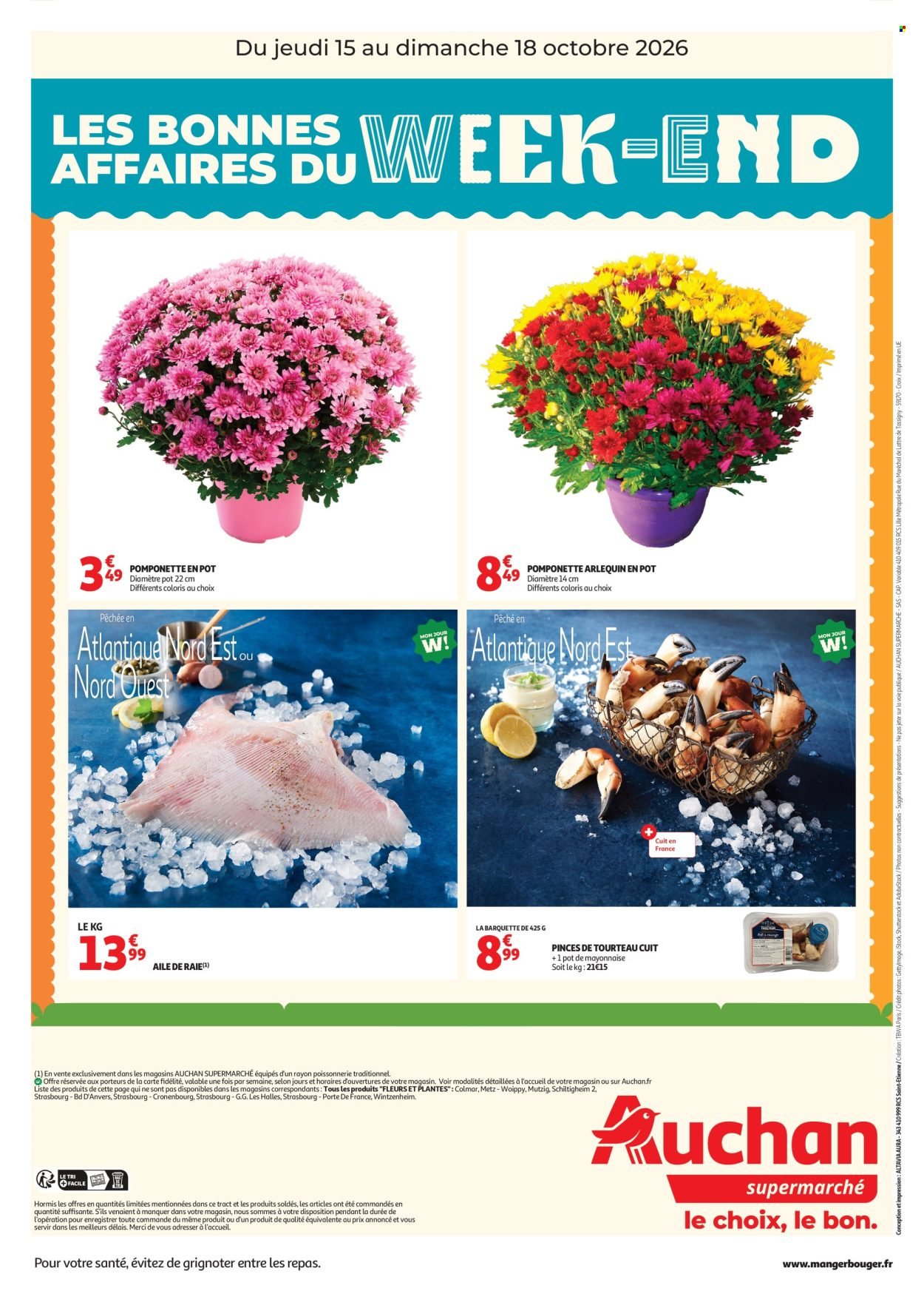 Catalogue AUCHAN - Bons plans du week end