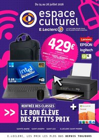 Catalogue E.LECLERC - Du mardi 14 juillet 2026