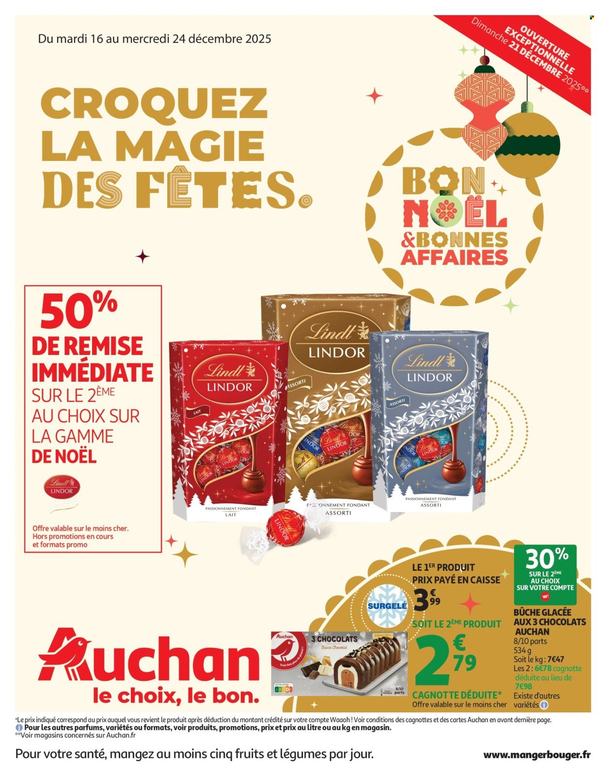 Catalogue AUCHAN - Croquez la magie des fêtes (2025-12-16 - 2025-12-24)