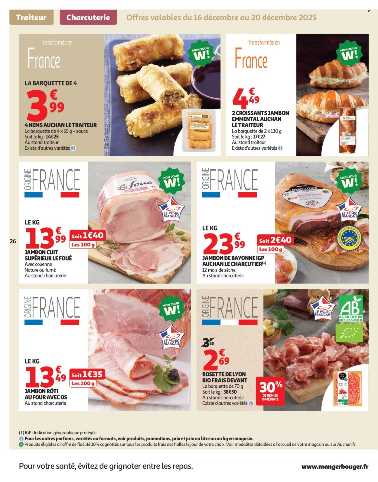 Catalogue AUCHAN - Croquez la magie des fêtes (2025-12-16 - 2025-12-24)