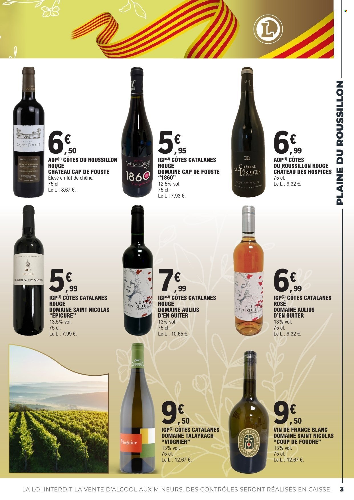 Catalogue E.LECLERC - FOIRE AUX VINS PRINTEMPS