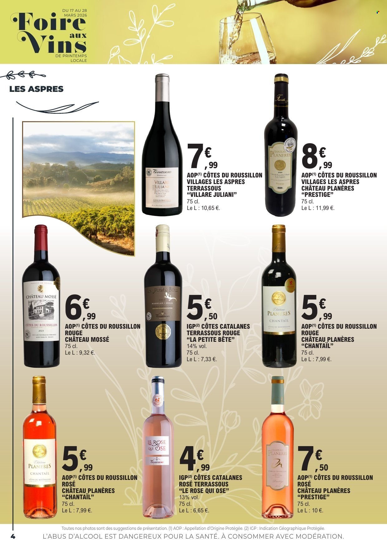 Catalogue E.LECLERC - FOIRE AUX VINS PRINTEMPS