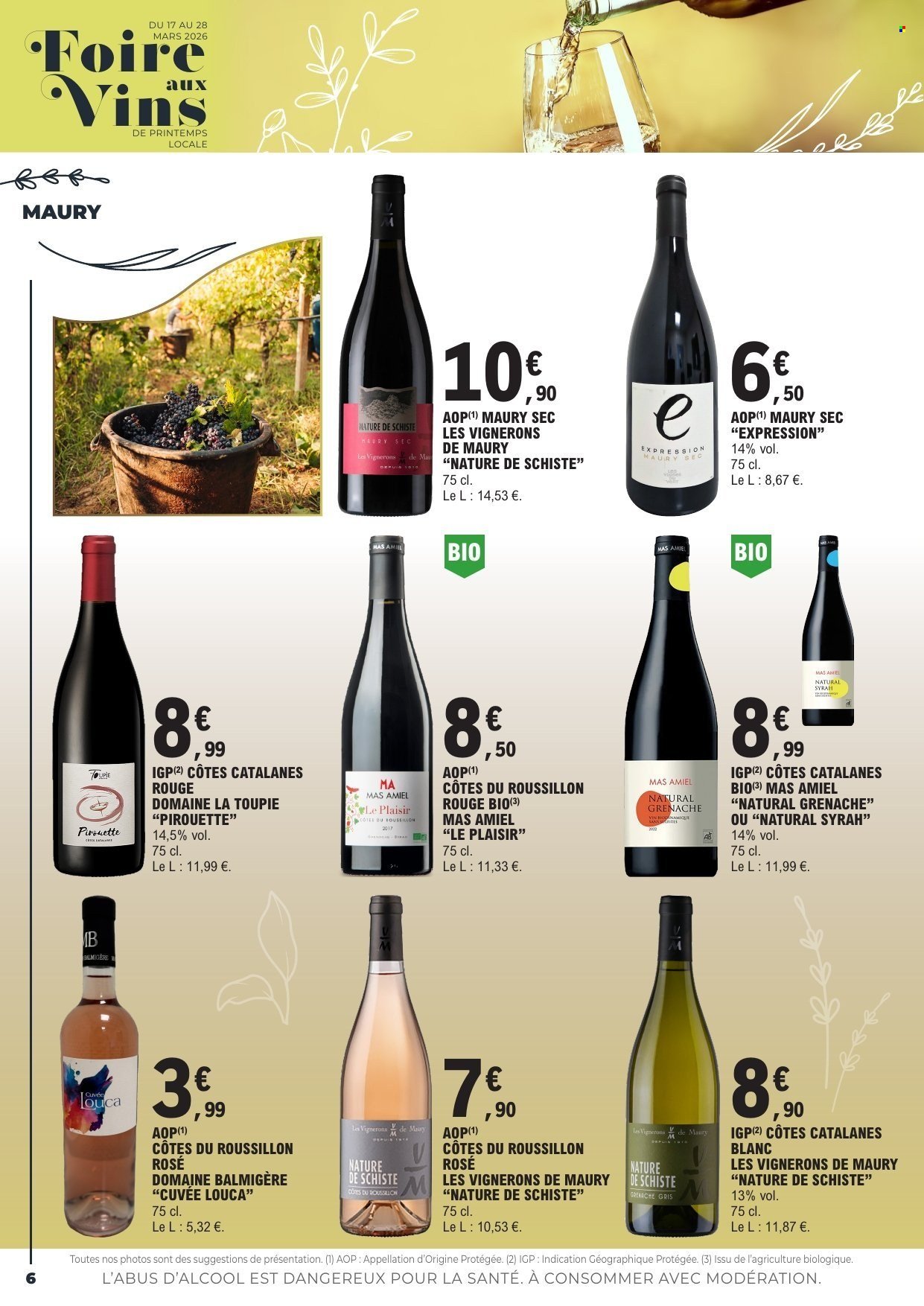 Catalogue E.LECLERC - FOIRE AUX VINS PRINTEMPS