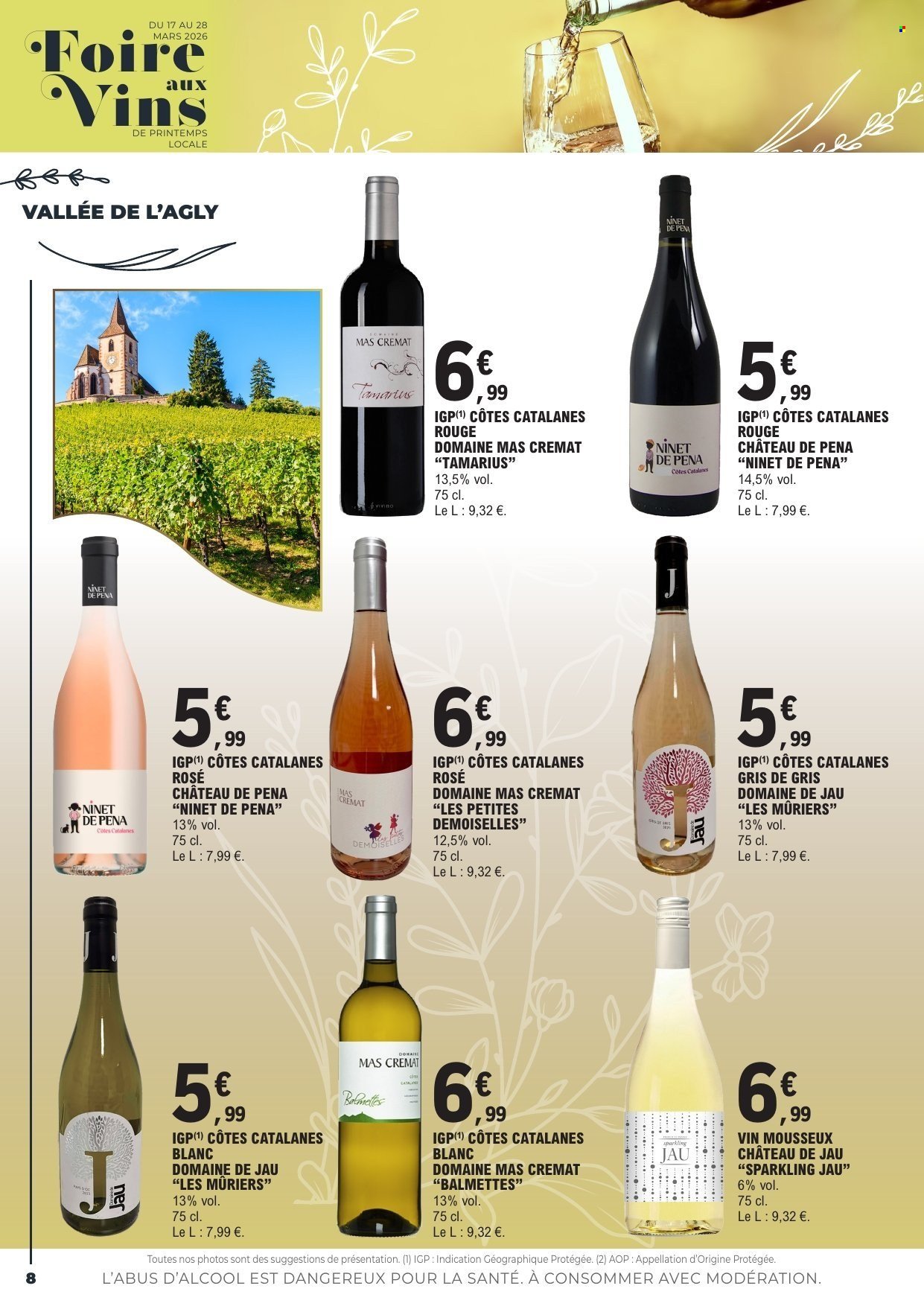Catalogue E.LECLERC - FOIRE AUX VINS PRINTEMPS