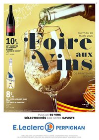 Catalogue E.LECLERC - FOIRE AUX VINS PRINTEMPS