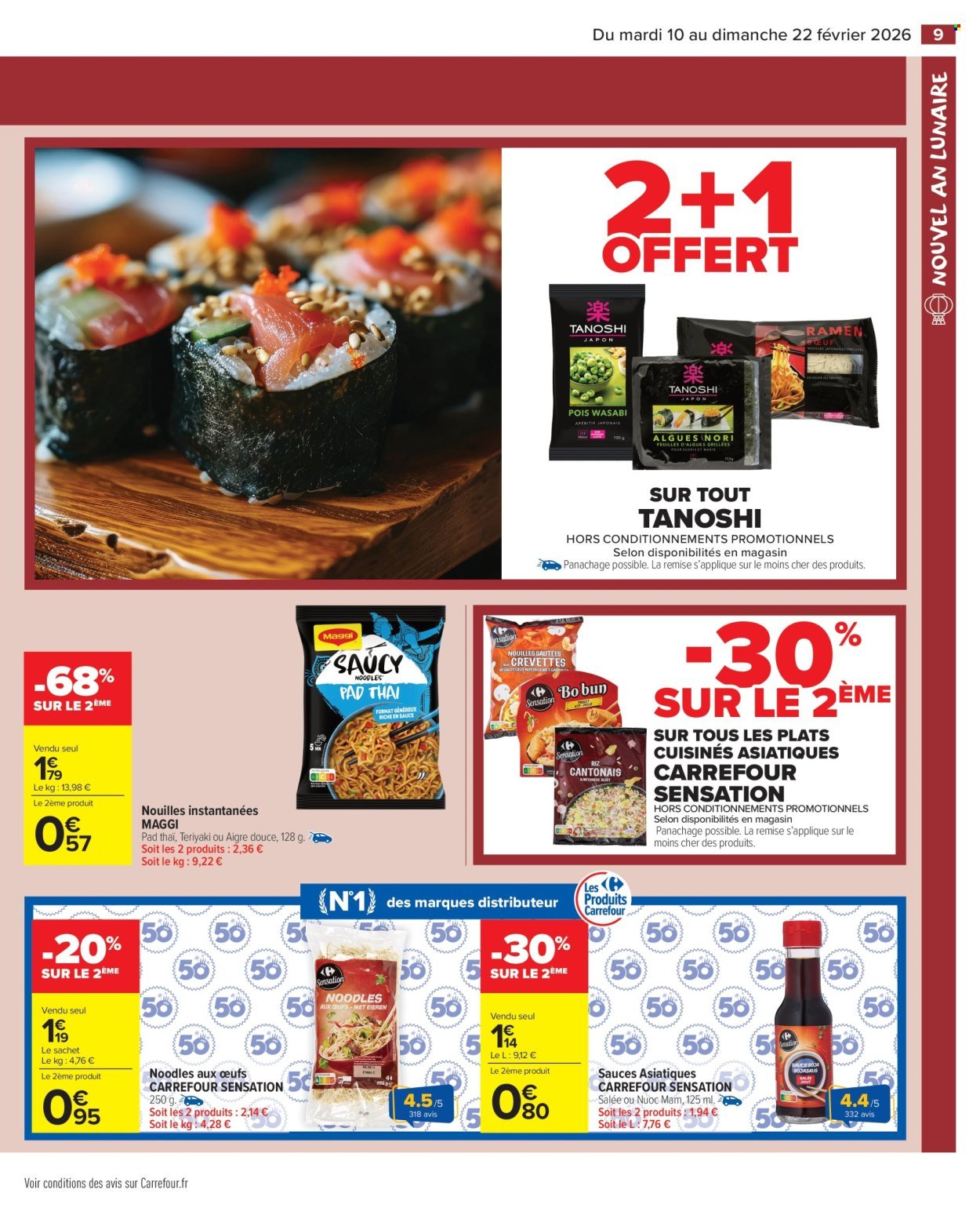 Catalogue CARREFOUR MARKET - NOUVEL AN LUNAIRE (2026-02-10 - 2026-02-22)