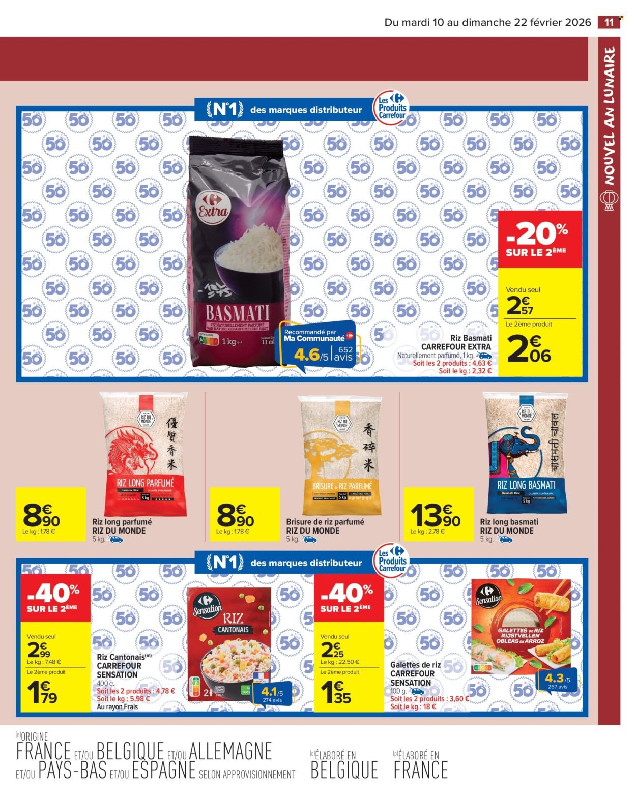 Catalogue CARREFOUR MARKET - NOUVEL AN LUNAIRE (2026-02-10 - 2026-02-22)