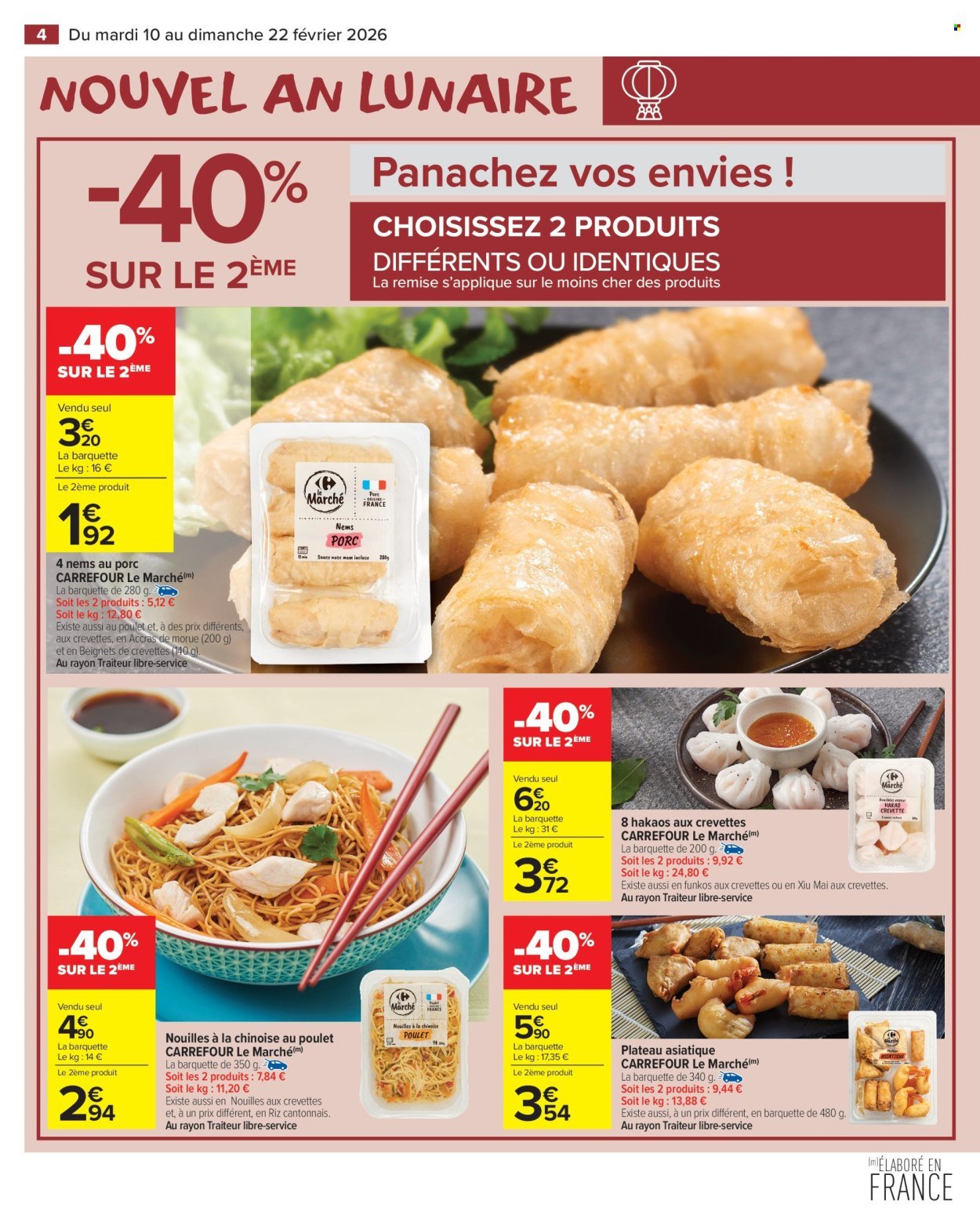 Catalogue CARREFOUR MARKET - NOUVEL AN LUNAIRE