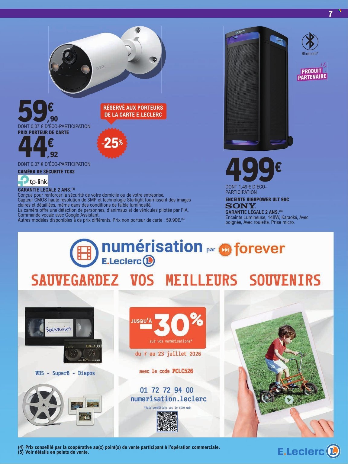 Catalogue E.LECLERC - HIGH-TECH JUILLET