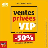 Catalogue GIFI - Du mercredi 17 juin 2026