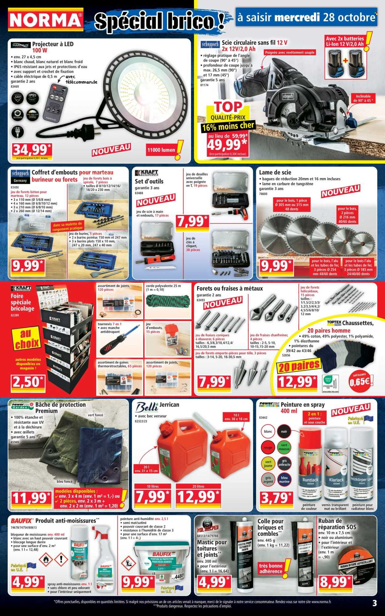 Catalogue NORMA - Du mercredi 28 octobre 2026