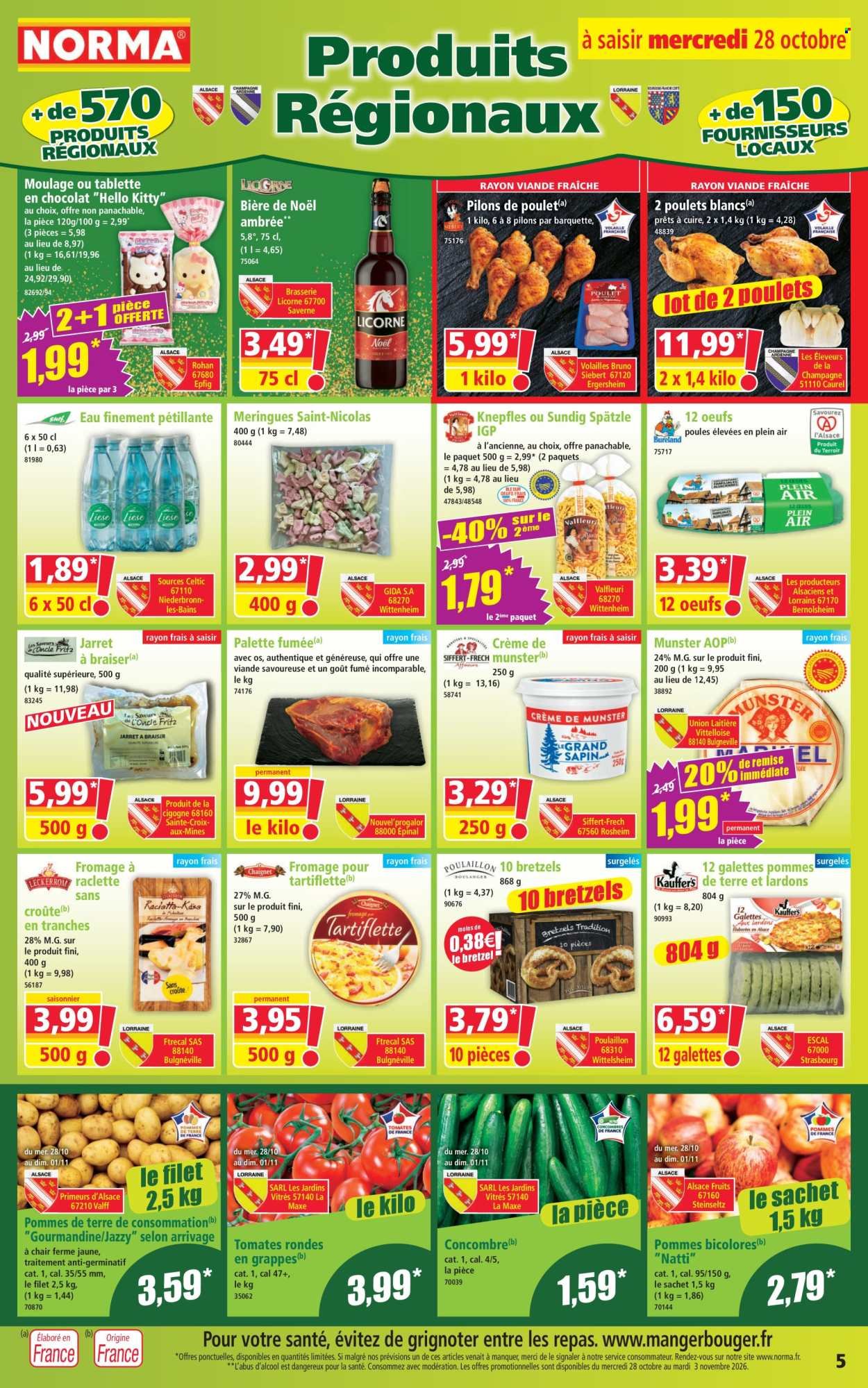 Catalogue NORMA - Du mercredi 28 octobre 2026
