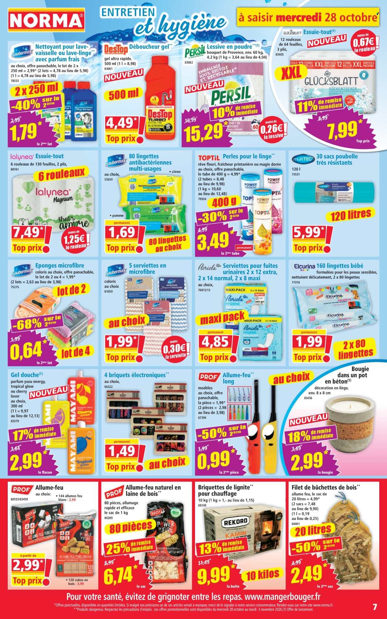Catalogue NORMA - Du mercredi 28 octobre 2026