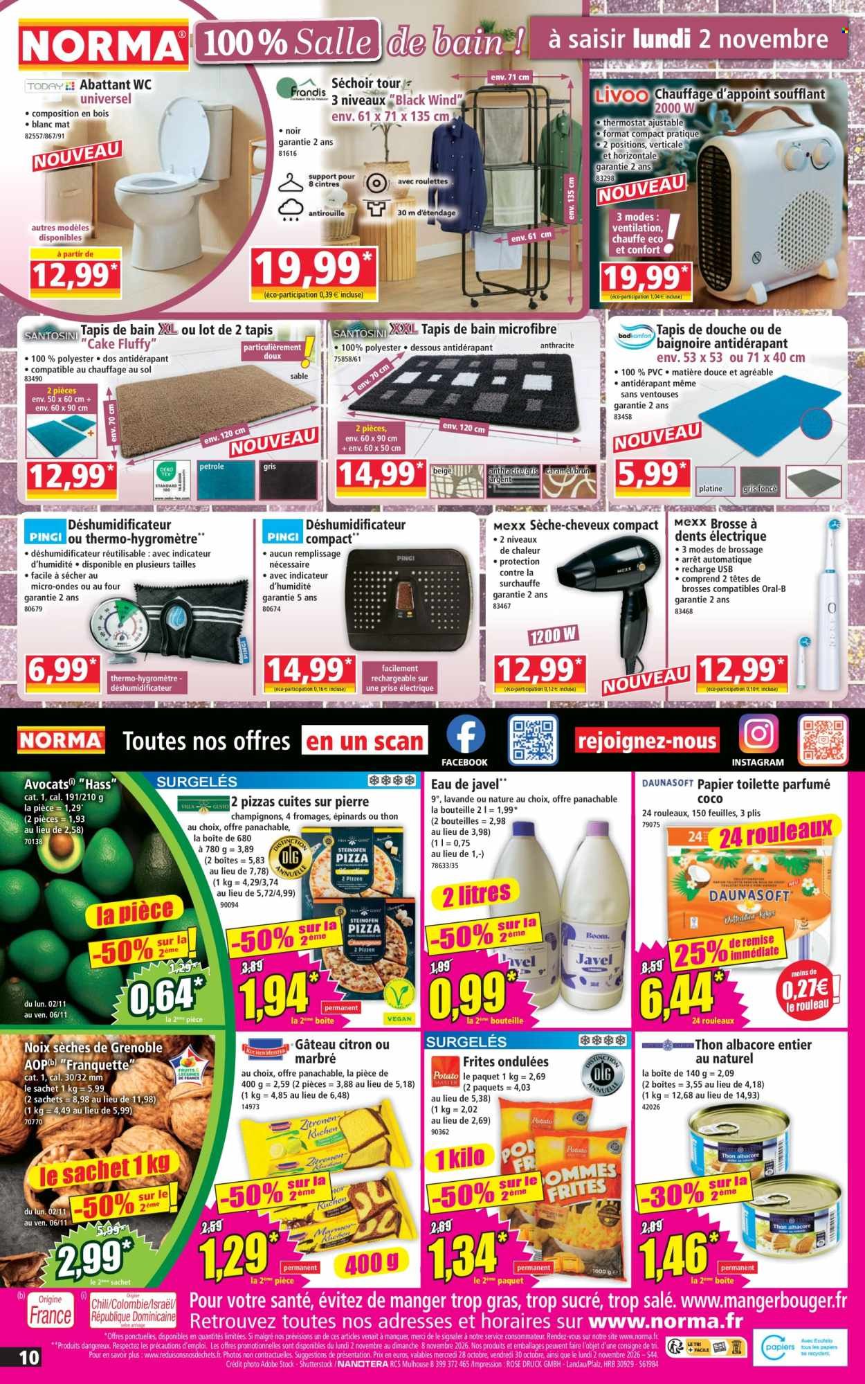 Catalogue NORMA - Du mercredi 28 octobre 2026