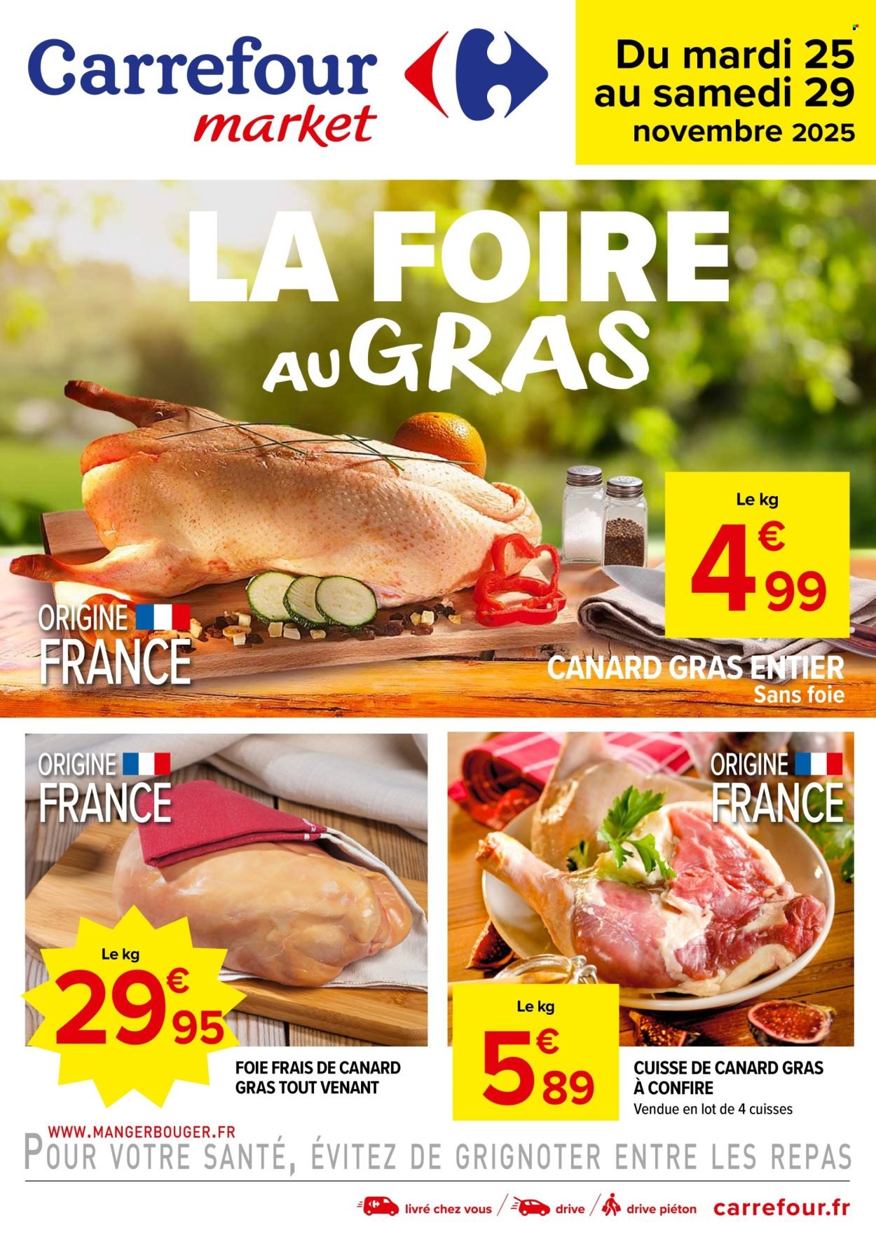 Catalogue CARREFOUR MARKET - FOIRE AU GRAS