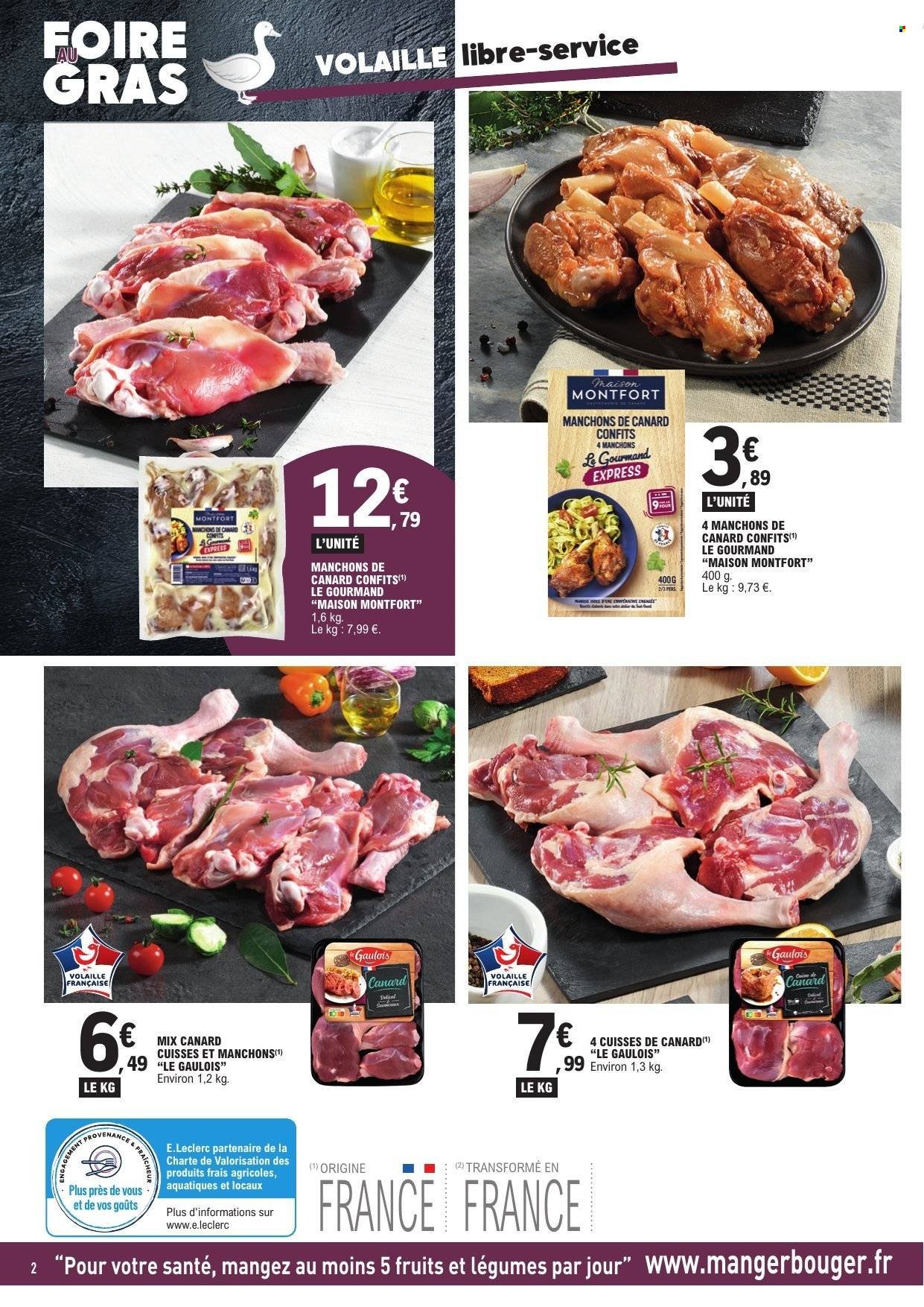 Catalogue E.LECLERC - Foire au gras