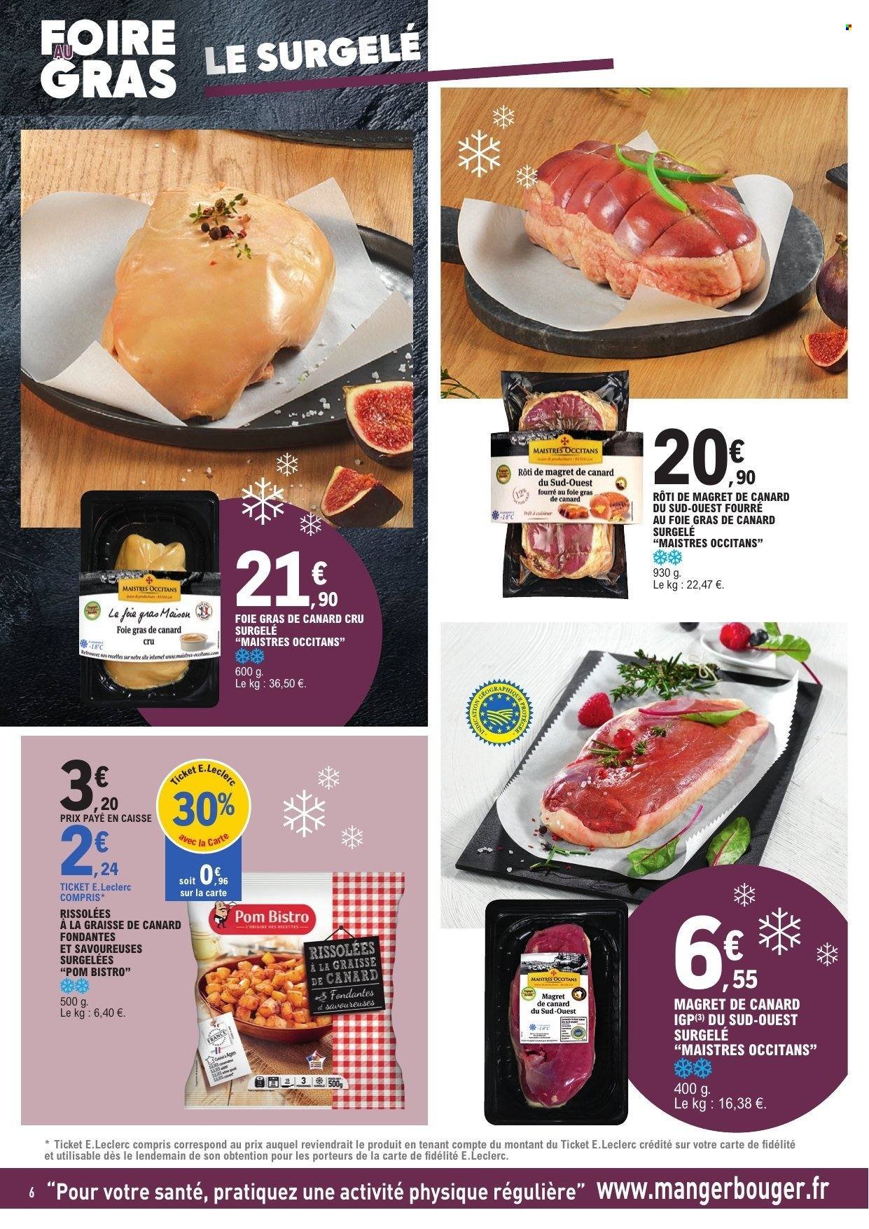 Catalogue E.LECLERC - Foire au gras