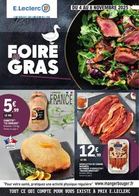 Catalogue E.LECLERC - Foire au gras