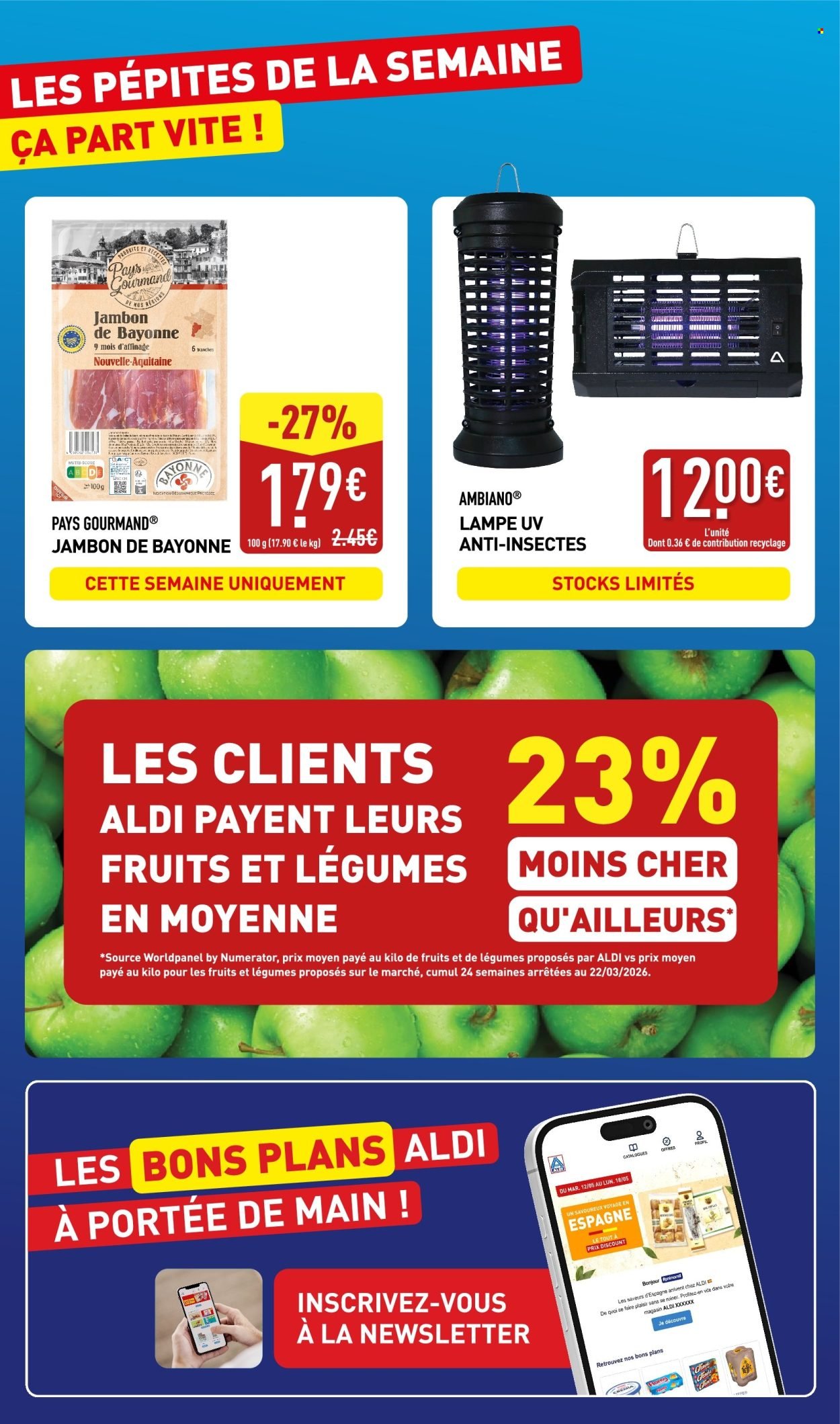 Catalogue ALDI - Nos bons plans apéro de la semaine