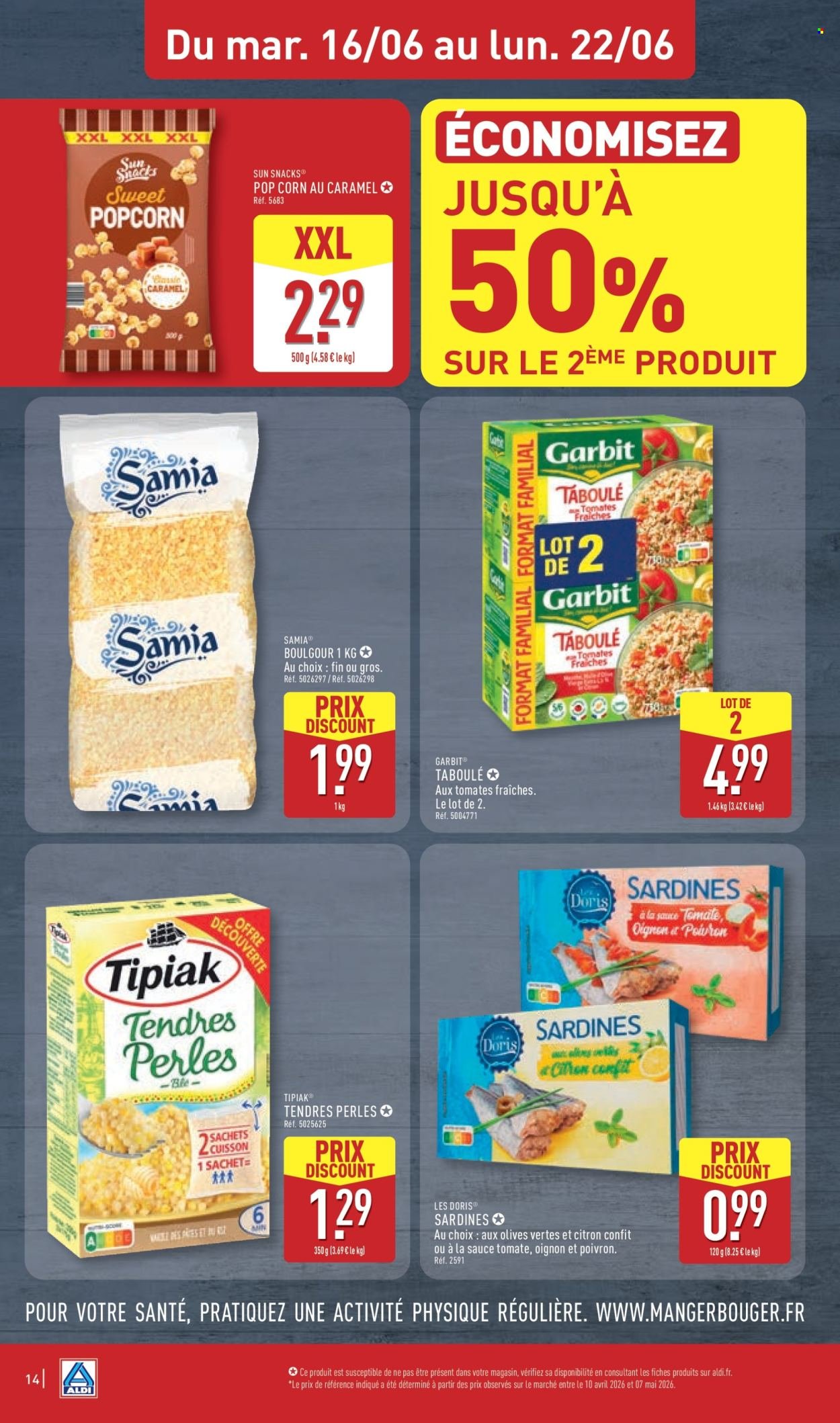 Catalogue ALDI - Nos bons plans apéro de la semaine